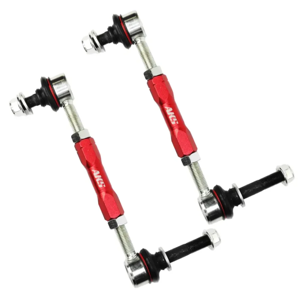 Links de Barra Estabilizadora Delantera Toyota Hilux – Fortuner -Prado 120 -Prado 150 2003-2024 -4 Runner 05-24| Link Estabilizador Reforzado de Aluminio Forjado Alta Resistencia AKS-SL-S-04