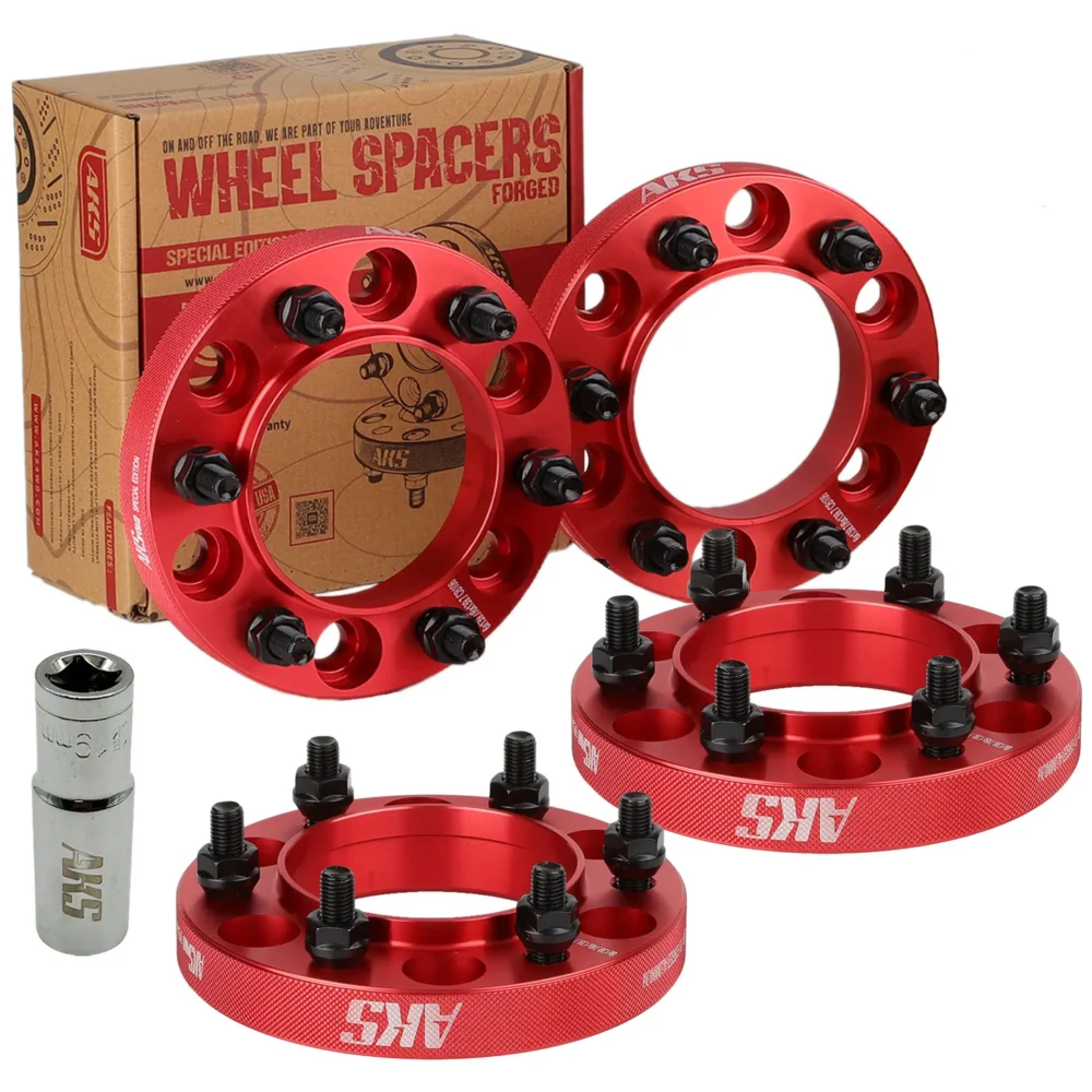 Separadores de Rueda Toyota 4×4 6×139.7 con Centrador | Wheel Spacers para Hilux, Prado, Fortuner y Land Cruiser – AKS4WD